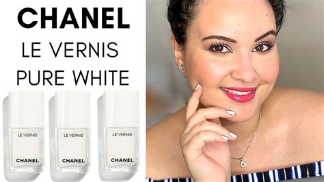 CHANEL LE VERNIS PURE WHITE 7 DAY WEAR TEST 